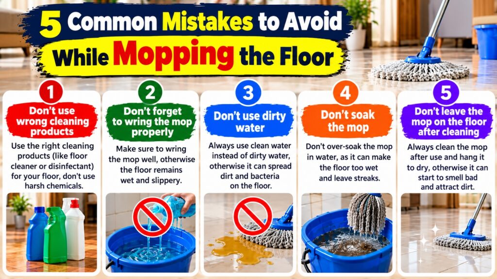 Is your floor sticky after mopping