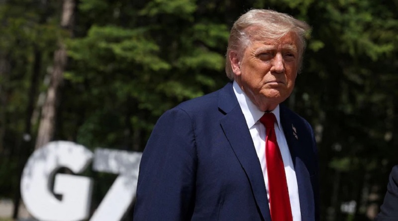 Trump again threw the dice, taking credit for the ceasefire, said- Israel and Iran came to me and said- Peace!