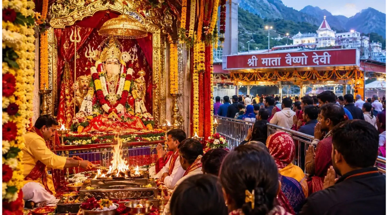 47,346 devotees paid obeisance at Mata Vaishno Devi on the first day of Sharadiya Navratri; the 9-day festival began with the Shat Chandi Maha Yagna.
