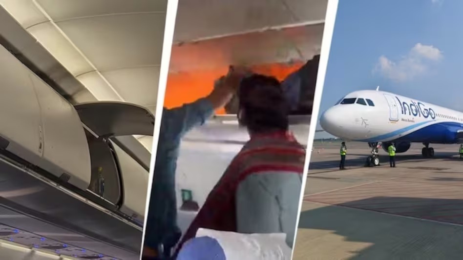 Power bank catches fire on flight, IndiGo flight from Delhi to Chennai makes emergency landing in Hyderabad